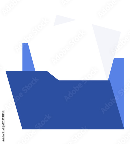 Checklist paper note element 29, vector flat graphic illustration for planner and to do list design