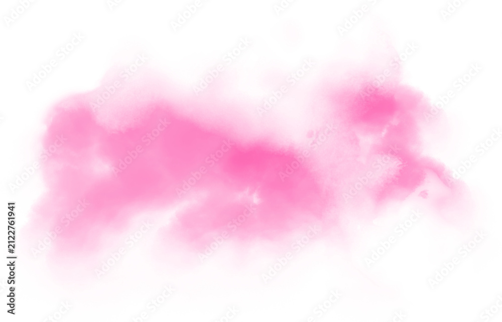 Obraz premium Watercolor stain decoration