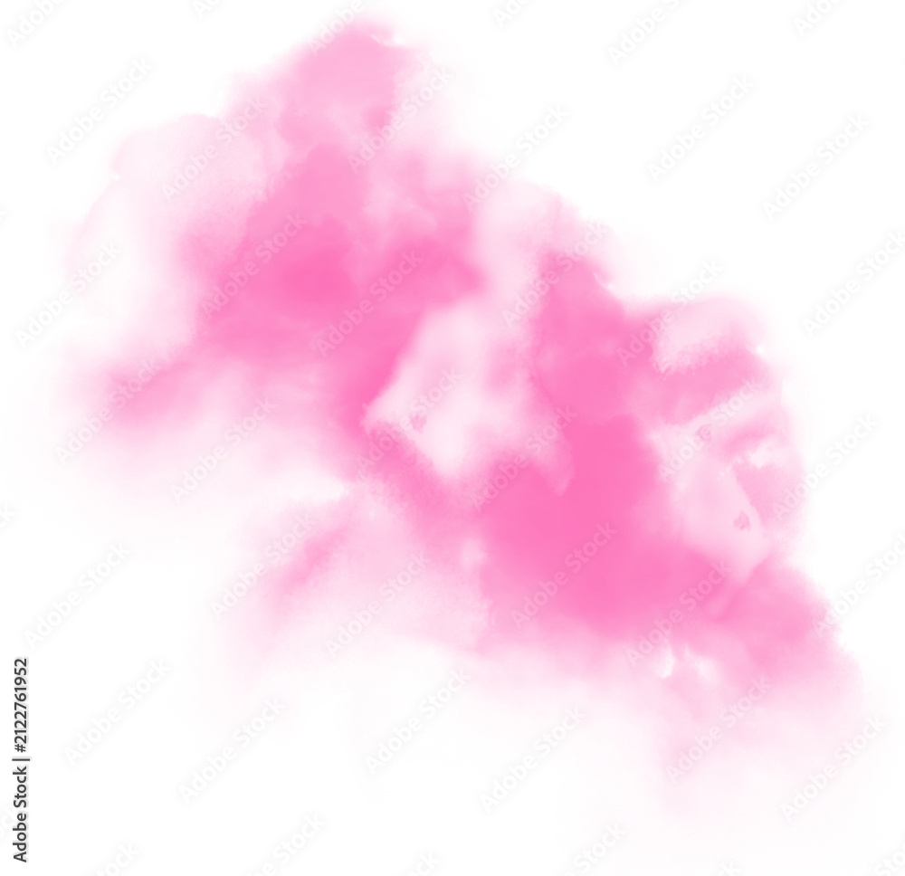 Fototapeta premium Watercolor stain decoration