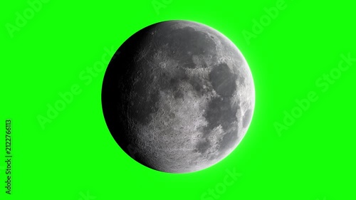 3d render of a green planet earth