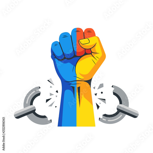 Foto Emancipation Slavery Abolition Fist Vector