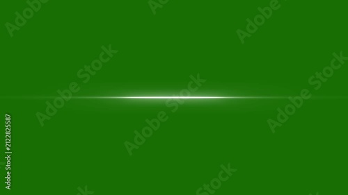 2D White sun flare star light glow shining rays effect, shining white light, stars twinkle like flash rays in UHD and 4K, optical lens flare transitions, light leaks on green screen background