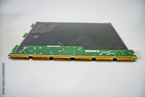 Disassembled Laptop Screen Internal Parts