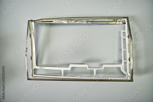 Disassembled Laptop Screen Internal Parts