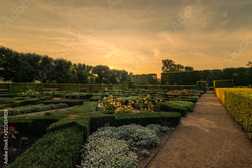 Summer morning glow painting Copenhagen’s oldest park with vibrant green harmony