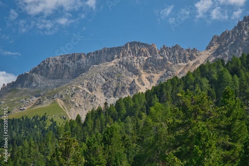 latemar montagna  dolomiti in alto adige 