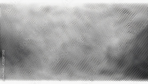 halftone abstract texture overlay with black dots on white background for retro graphic design or vintage print effect