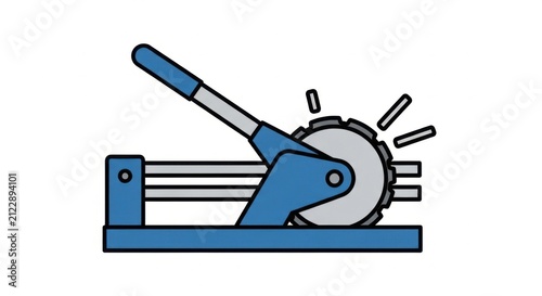 Industrial Gear Cutting Machine Lever Operated For Precision Fabrication