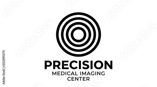 Precision Medical Imaging Center Logo Design.