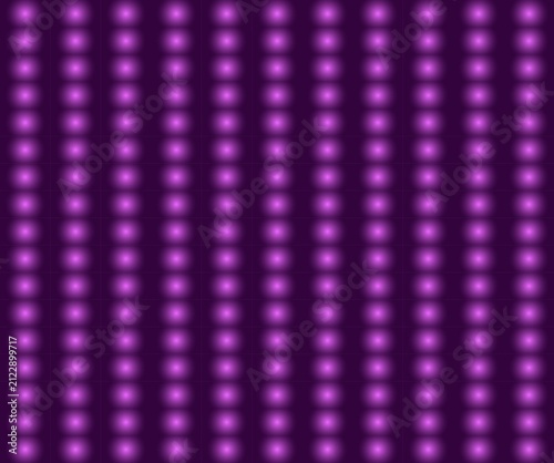 Purple Glowing Light Bulb Pattern Background, Abstract Blurred Booker Dots Wallpaper