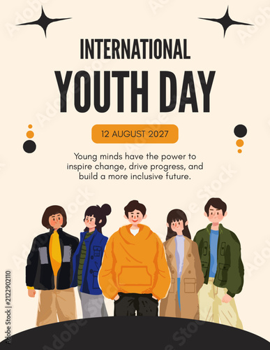  International Youth Day Inclusive Poster