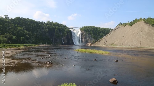 Landscape with Montmorency Falls, Quebec, Canada