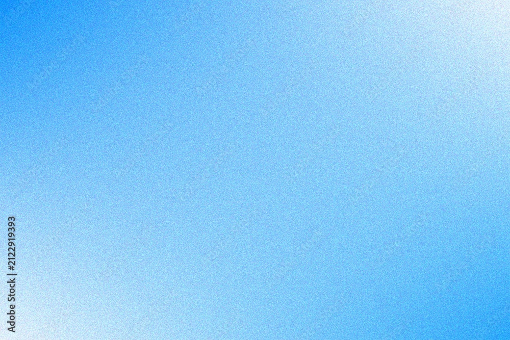 Naklejka premium Abstract Sky Blue Blurred Gradient Background with Fine Grain Texture