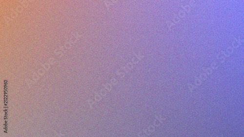 Bild auf Leinwand Dynamic blend of soft peach orange and mystical blue purple with fine grain for