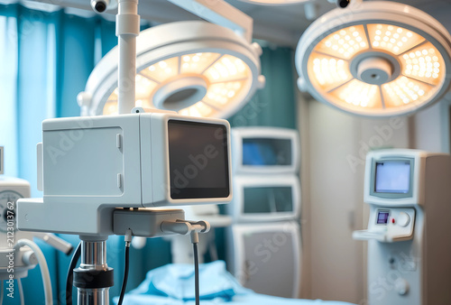 Modern operating room with ...