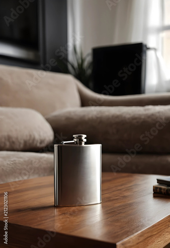 Stainless steel hip flask o...