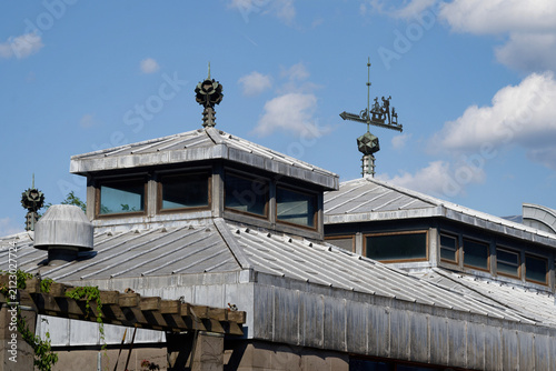 Foto Zinc roof architecture of the historic cathedral workshop (Dombauhuette) in Colo