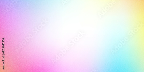 Fotografie Abstract rainbow gradient background with soft noise texture gradient abstract b