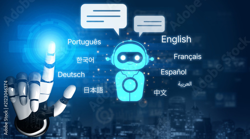 Foto AI bridges languages with multilingual assistants, smart translation tools, and cross-cultural virtual learning environments