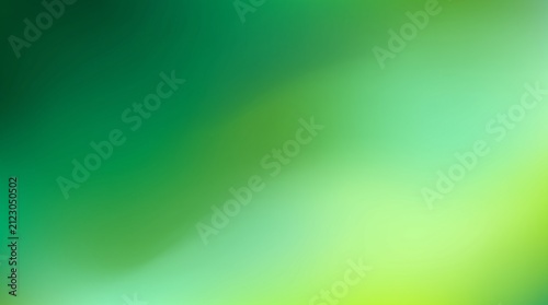 ​Abstract green gradient background with soft smooth blur texture