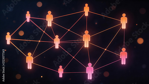 Human connection network