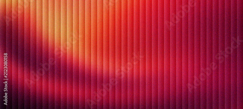 Fotografie Abstract red vertical stripes background with soft light gradient