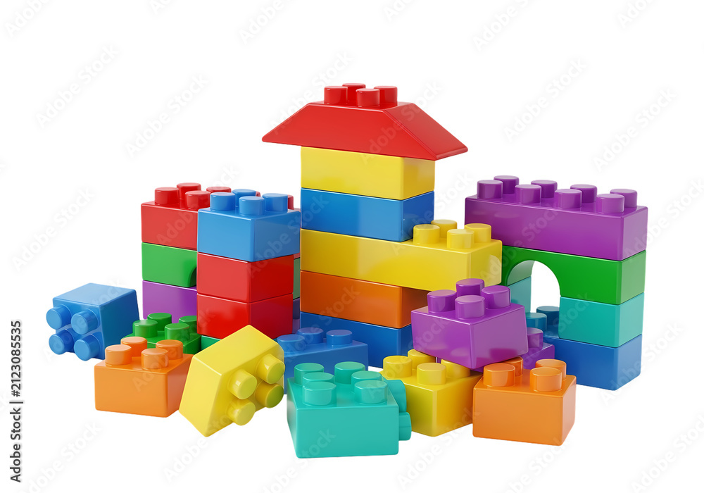 Fototapeta premium colorful building blocks