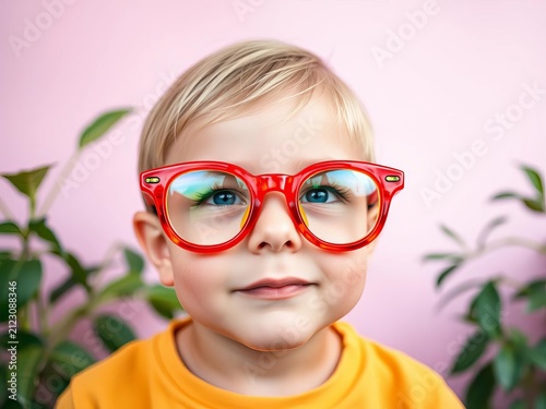 Juicy pepper used as makeshift glasses makes kid's day, nutritious, || colorful