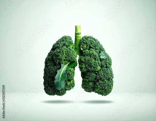 Steaming broccoli close-up with dramatic lighting and swirling vapor, symbolizing healthy nutrition, fresh vegetables, organic food, wellness, and natural cooking concepts.