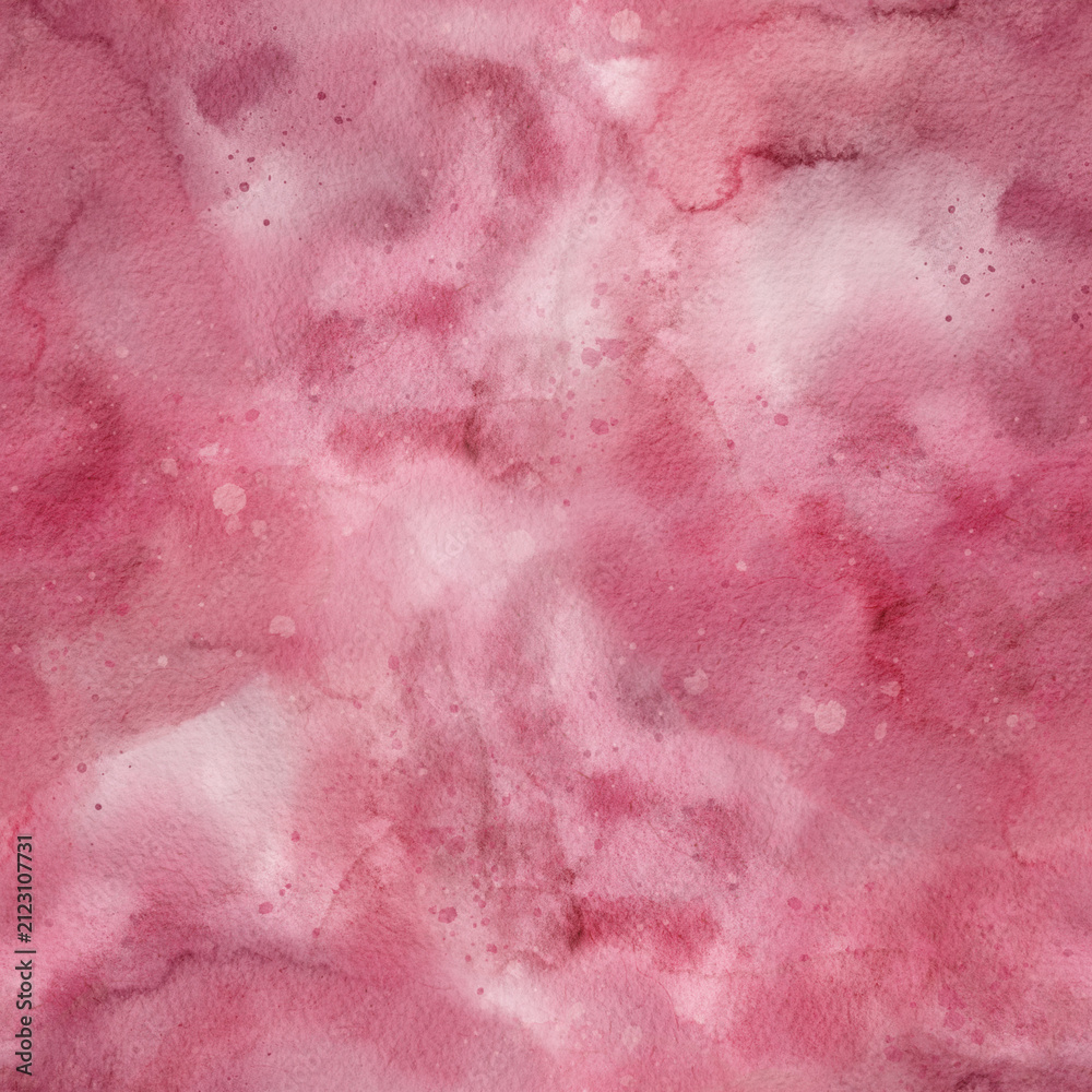 Obraz premium Soft pink watercolor abstract background with layered blush washes, cloudy pigment blends, delicate splashes, airy texture, and elegant handmade mood for decorative design use