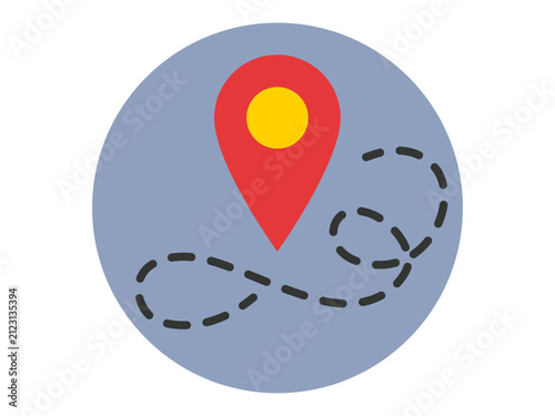 Adventure icon. Celebration icon design. Flat vector icon.