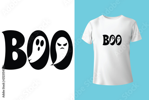 Foto My first boo halloween baby t-shirt design