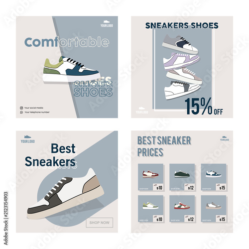 INSTAGRAM FEED FOR SHOE AND SNEAKERS SALES