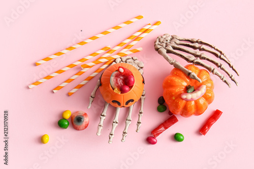 Sweet candies and decoratio...
