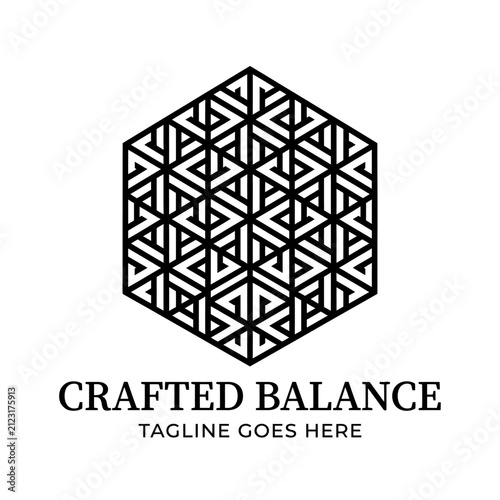 Intricate linear design representing structural balance, craftsmanship, and mathematical harmony.