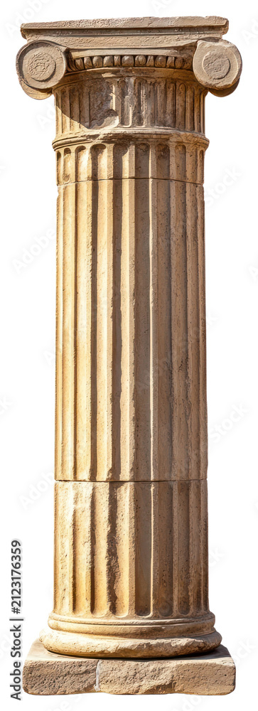 Fototapeta premium PNG Greek ancient column pillar architecture greek.