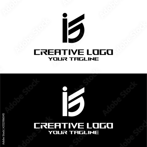 creative letter logo is design vector