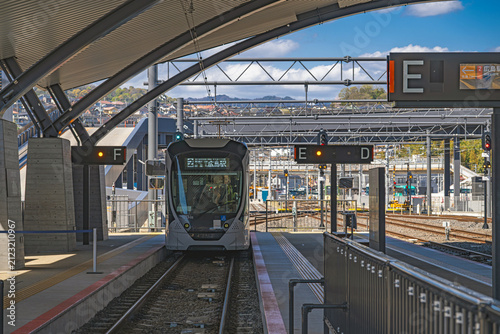 広電宮島口駅のプラットフォーム