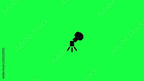 Fallen tree animation, fallen tree icon symbol.