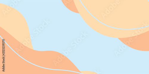 Картината върху платно Minimal vintage beige abstract background