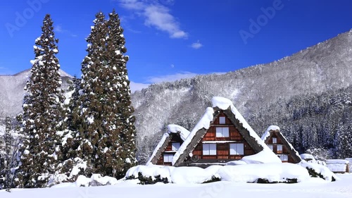 雪の白川郷