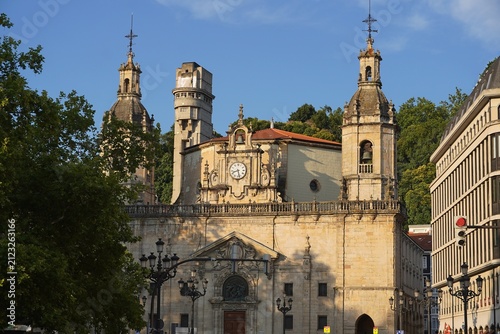 The church of San Nicolas de Bari, in Bilbao, Spain
