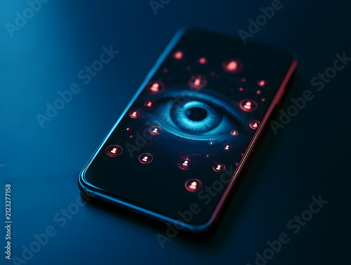 Smartphone Visualizing Social Network Profiling Through Artificial Intelligence Monitoring