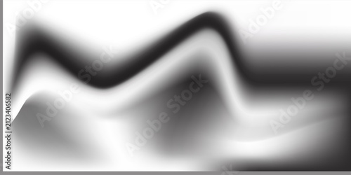 Wavy grain gradient texture. Black stippled flowing line background. Grunge noise dot work wallpaper for banner, poster, brochure. Undulate sandy backdrop with speckles, particles, granules. Vector