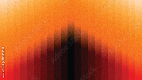 Orange Black Transition Gradient Background, Abstract Orange Stripe Gradient Banner Vector