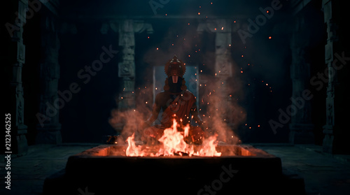 Sacred Fire Meditation with Lord Venkateswara