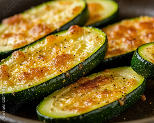 Golden Fried Zucchini Rounds with Crispy Coating – Tasty Vegetable Appetizer for Summer Dinner, Side Dish or Healthy Snack Visuals