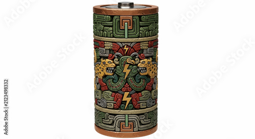 Colorful Decorative Chinese Style Ceramic Vase.