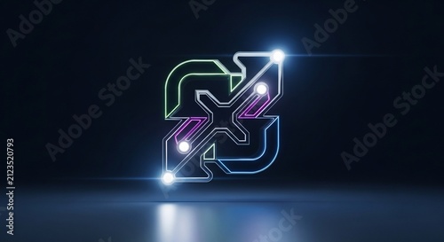 Radiant Nexus: Electric Dreams Born of Light