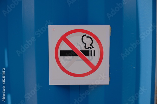 no smoking sign